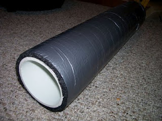 DIY Homemade Foam Roller