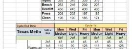 Texas Method Spreadsheet