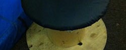 Homemade Gymnastics Mushroom