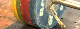 Snatch High Pulls with Rubber Bands