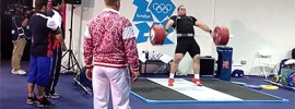 Behdad Salimi 185kg Warm Up Snatch London 2012