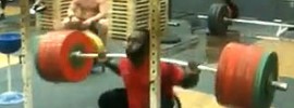 Kendrick Farris Squat 242.5kg x10