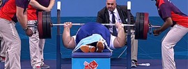 Siamand Rahman 301kg Bench Pres