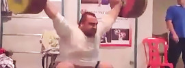 behdad salimi 205kg snatch 240kg clean jerk