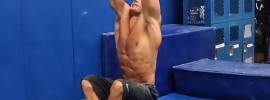 brandon wynn straight arm pull up to planche on rings