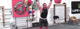 vasiliy polovnikov 210kg clean push press