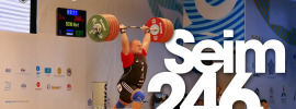 mart seim 246kg clean jerk almaty 2014 world championships