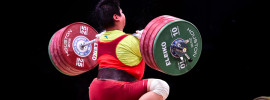 Meng Suping 190kg Bar Bend