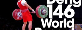 Deng Wei 146kg Clean and Jerk World Record