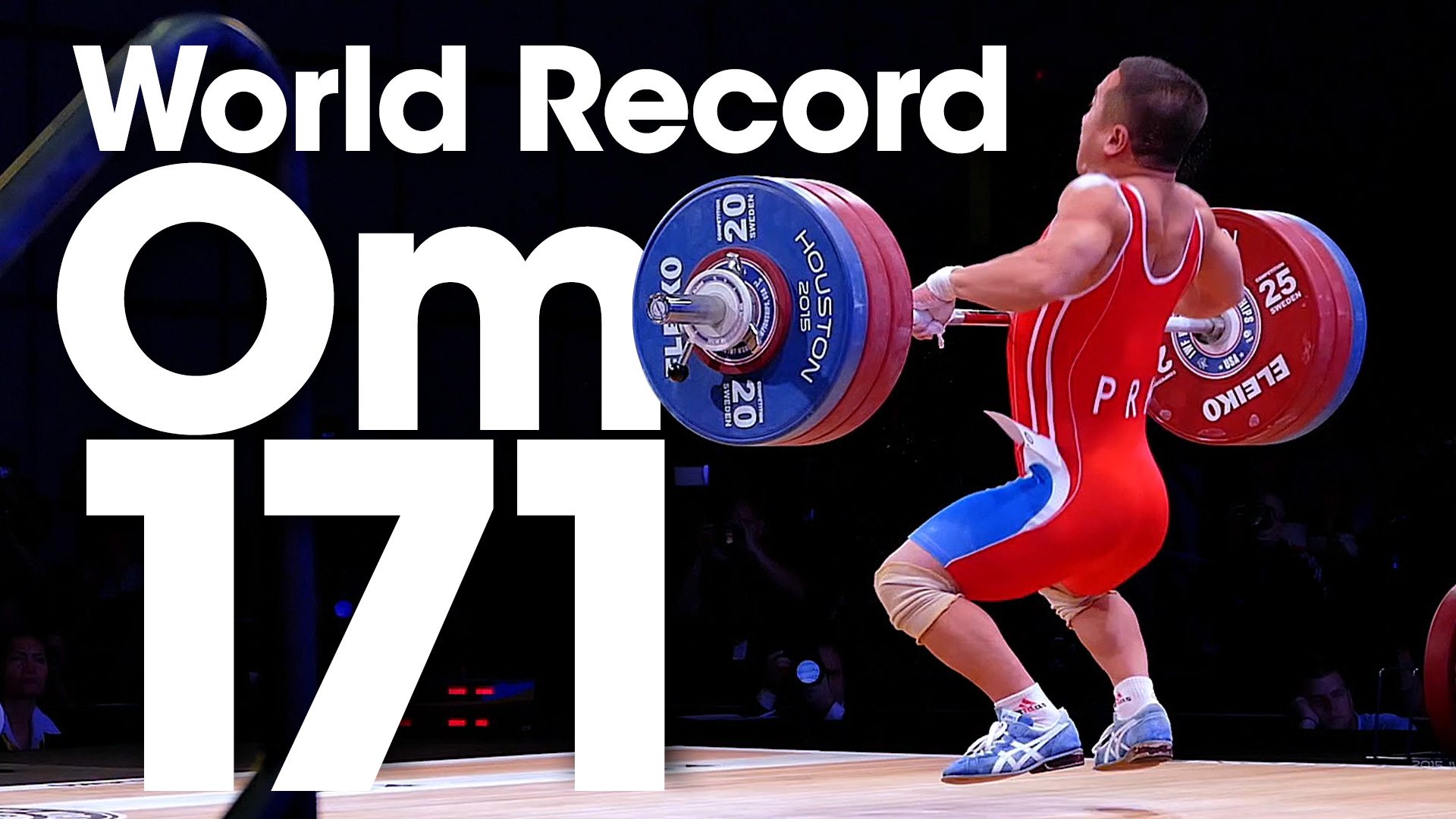 Om Yun Chol 171kg Clean and Jerk World Record + Wu ...