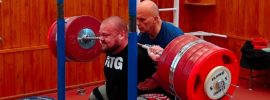 Mart Seim 380kg Squat