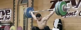 mohamed ehab 170kg block snatch