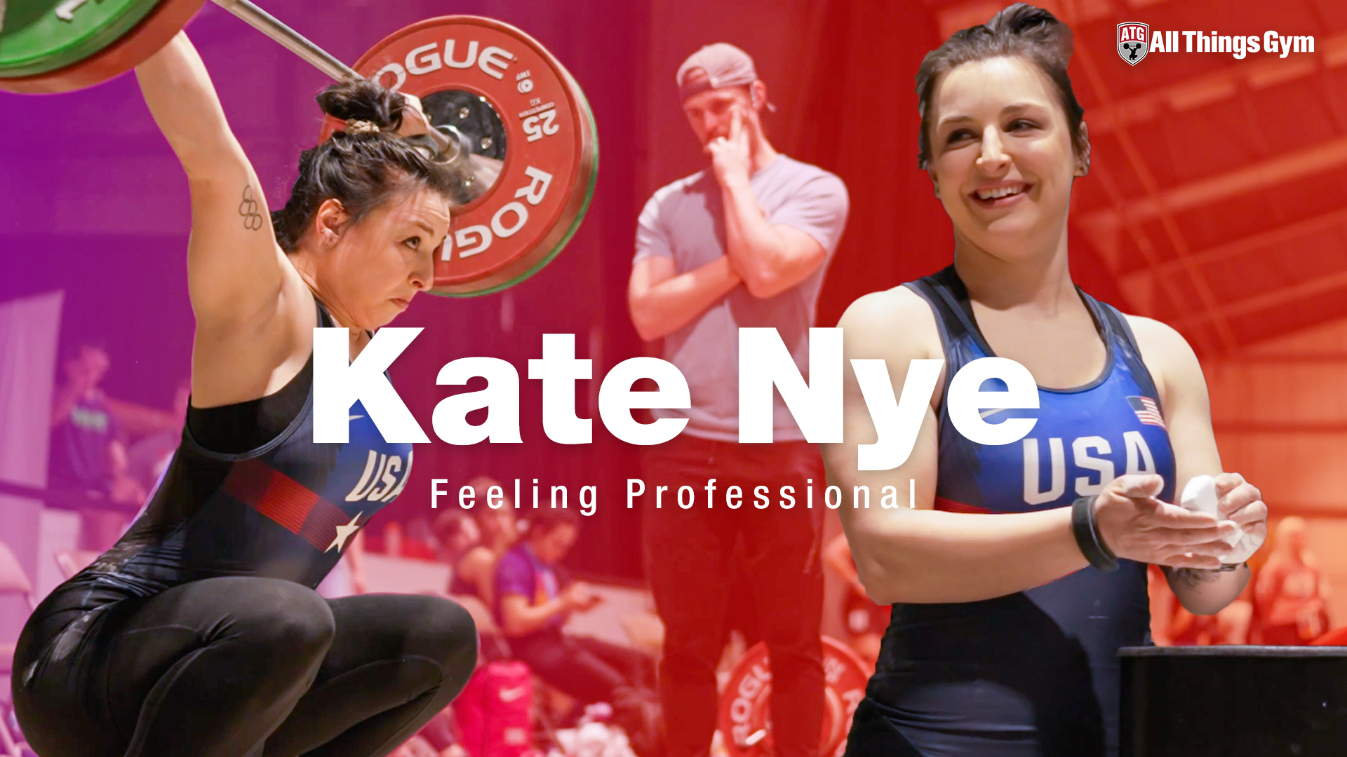 Kate Vibert (Nye) Professional Snatch Warm Up Commentary - All Things Gym